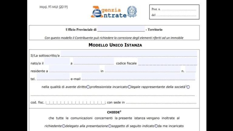 Guida al Modello Unico di Istanza: Procedura e Vantaggi